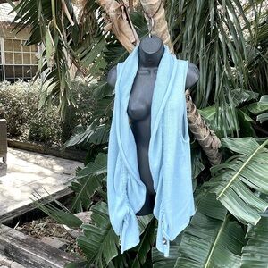 Pure cotton knit adjustable vest